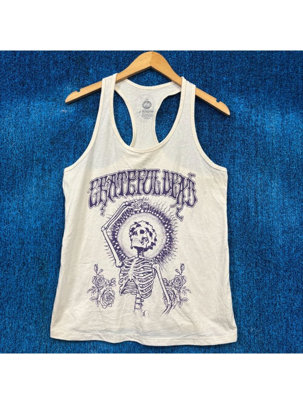 Grateful Dead Big Bertha Steal Your Face Womens Tank Top L